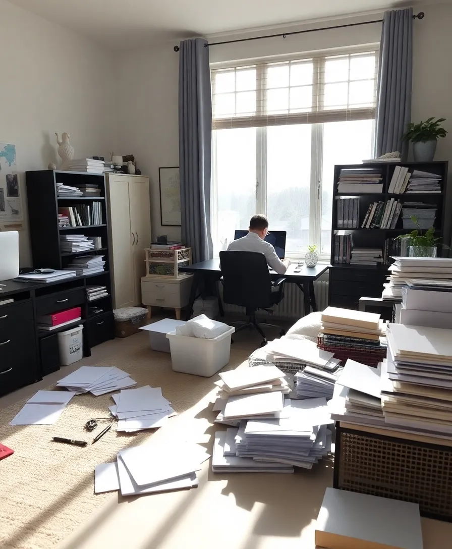 22 Functional Home Office Organization Tricks to Create Your Dream Workspace (#6 Will Blow Your Mind!) - 21. Regular Decluttering Sessions