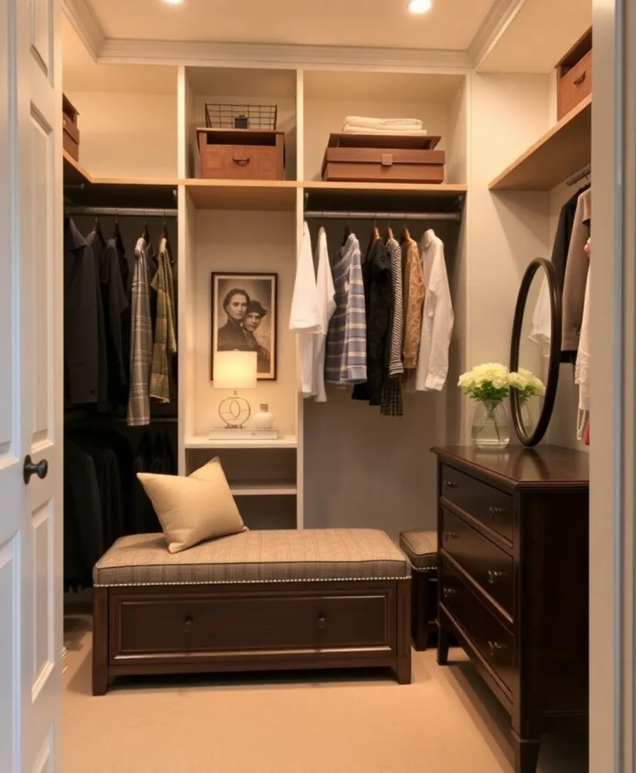 22 Trendy Closet Organization Ideas That Will Inspire You to Declutter (Don’t Miss #13!) - 14. Multi-Functional Furniture