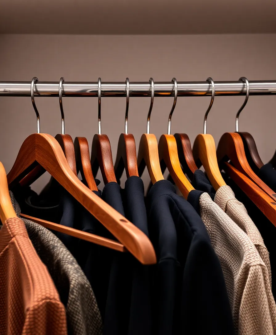 22 Trendy Closet Organization Ideas That Will Inspire You to Declutter (Don’t Miss #13!) - 5. Stylish Hangers