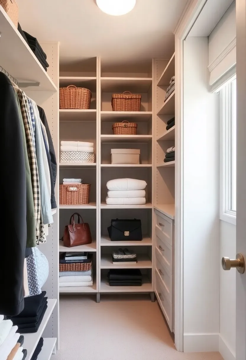 22 Walk-In Closet Organization Ideas That'll Make You Wonder Why You Didn't Do This Sooner! - 3. Multi-Level Shelving