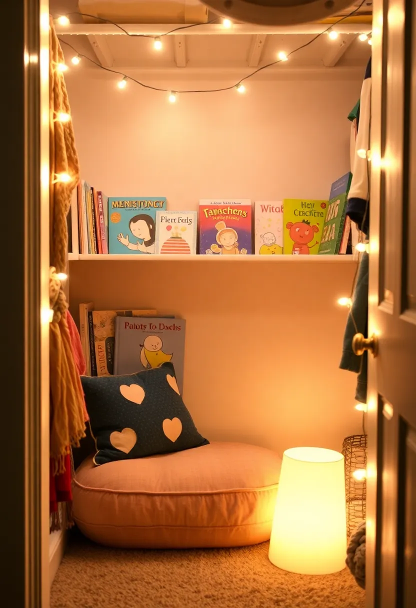 22 Kids Closet Organization Ideas That Will Transform Your Child's Room! - 12. Create a Reading Nook in the Closet
