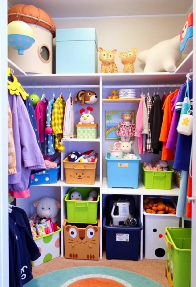 22 Kids Closet Organization Ideas That Will Transform Your Child's Room! - 21. Incorporate a Fun Theme