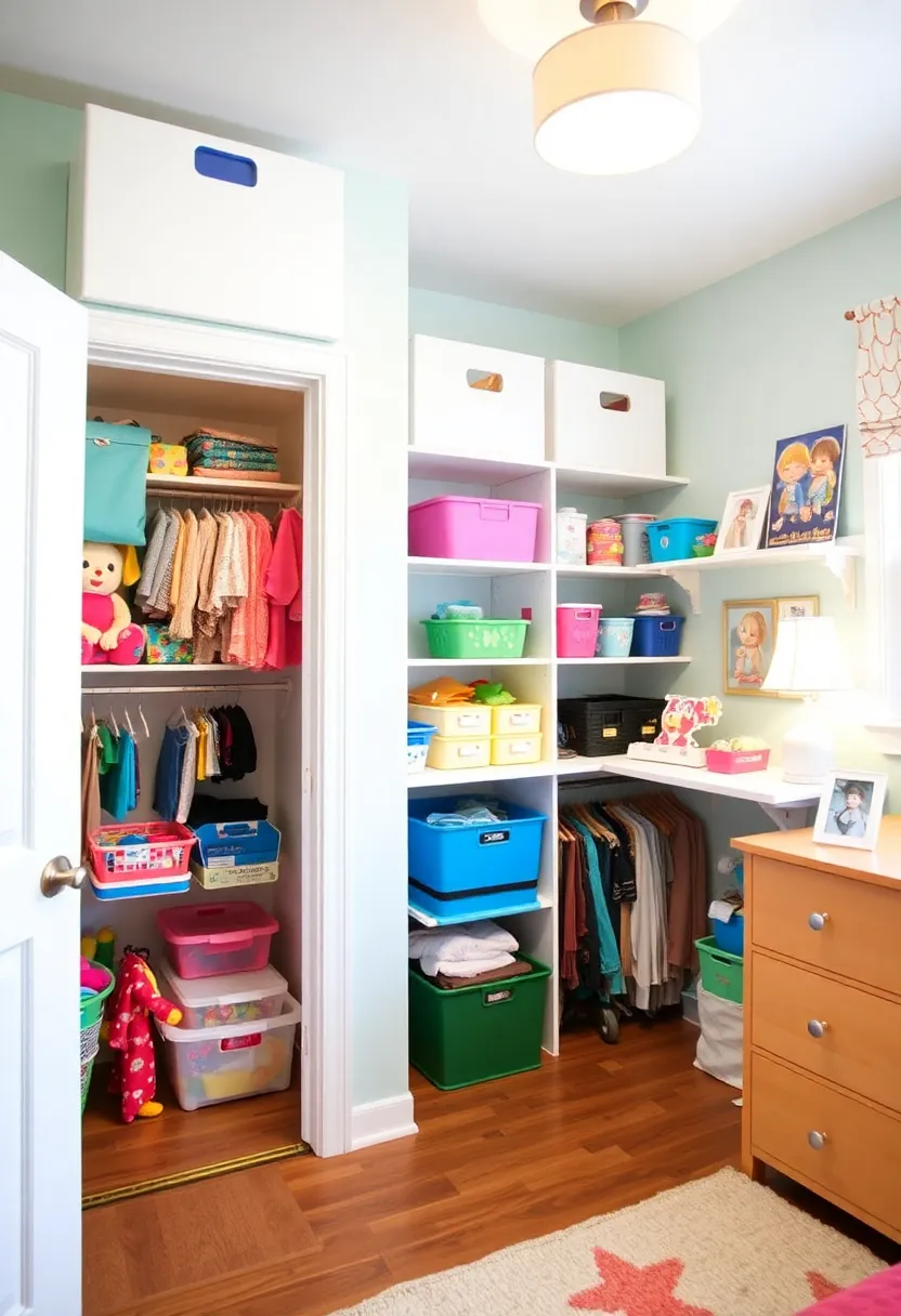22 Kids Closet Organization Ideas That Will Transform Your Child's Room! - 5. Rotating Toy Storage