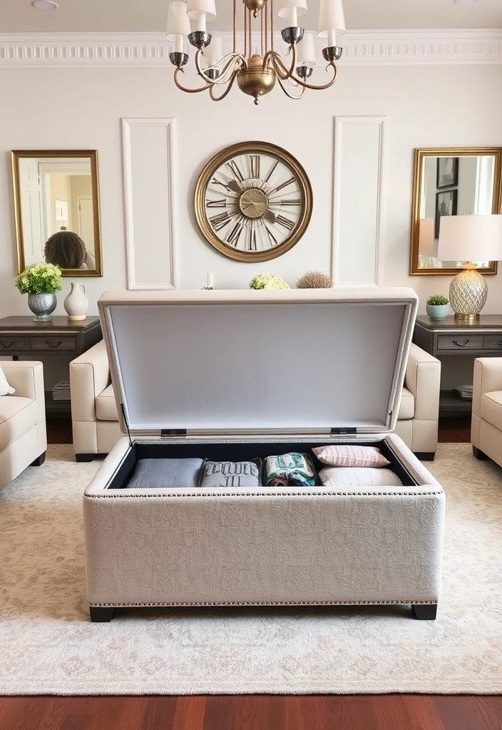 21 DIY Organization Ideas That Will Transform Your Chaos into Calm (You Won't Believe #10!) - 15. DIY Storage Ottoman