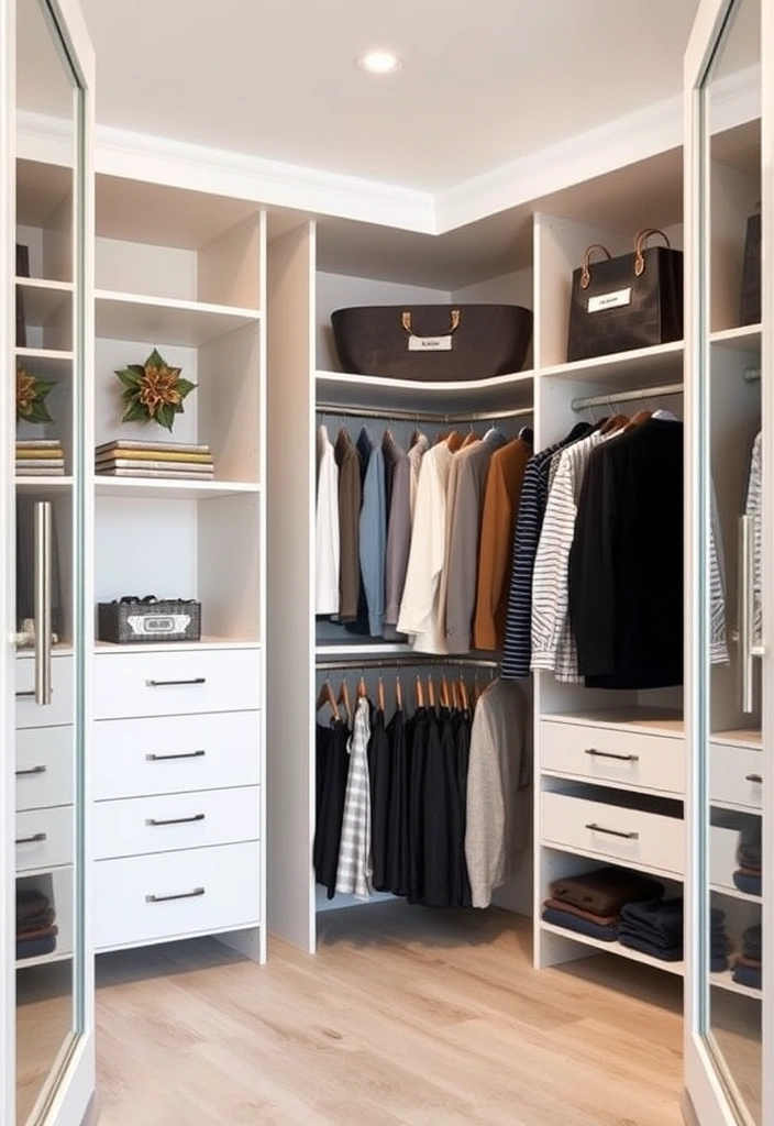 21 DIY Organization Ideas That Will Transform Your Chaos into Calm (You Won't Believe #10!) - 16. Customizable Closet Systems