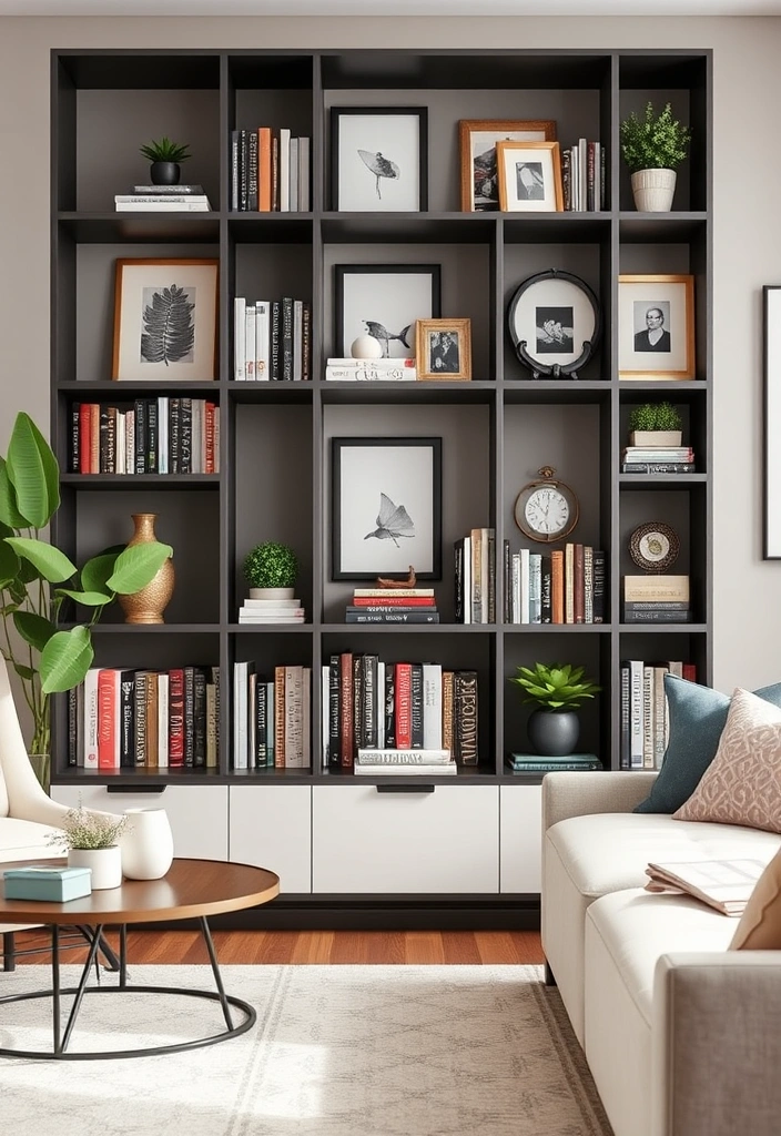 21 DIY Organization Ideas That Will Transform Your Chaos into Calm (You Won't Believe #10!) - 5. Stylish Bookshelf Dividers
