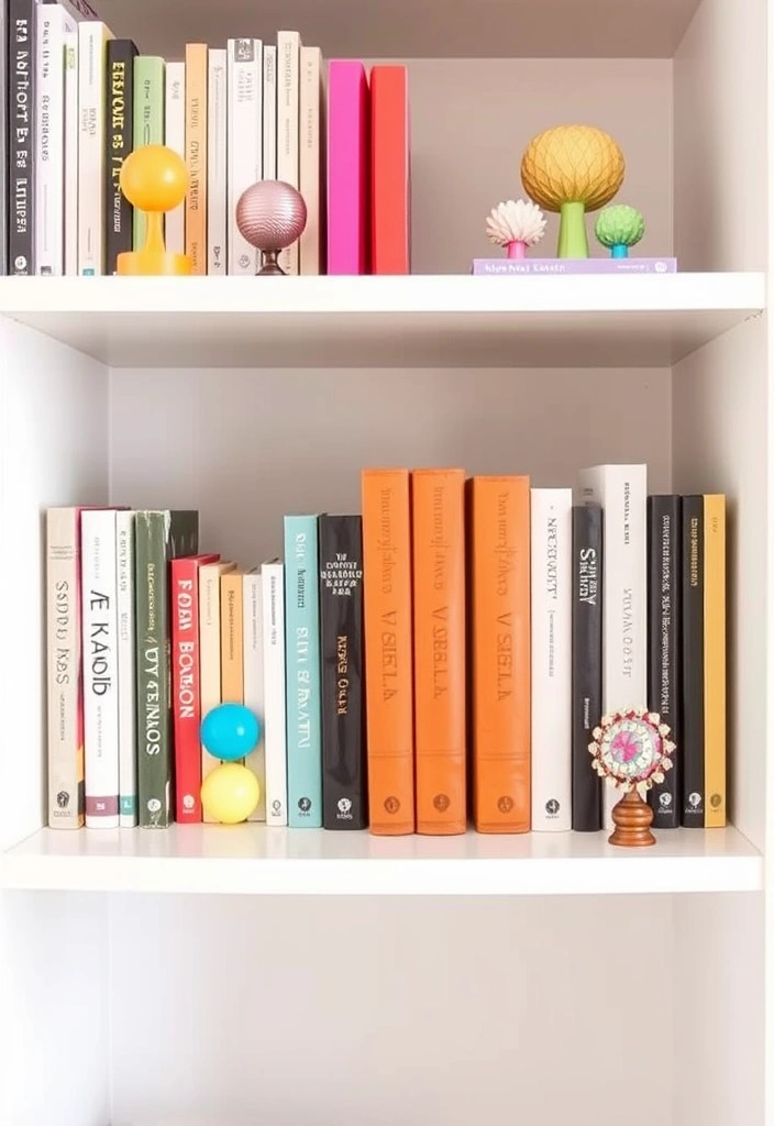 21 Dollar Store DIY Organization Hacks That Will Change Your Life (You Won't Believe #15!) - 14. Stylish Bookends